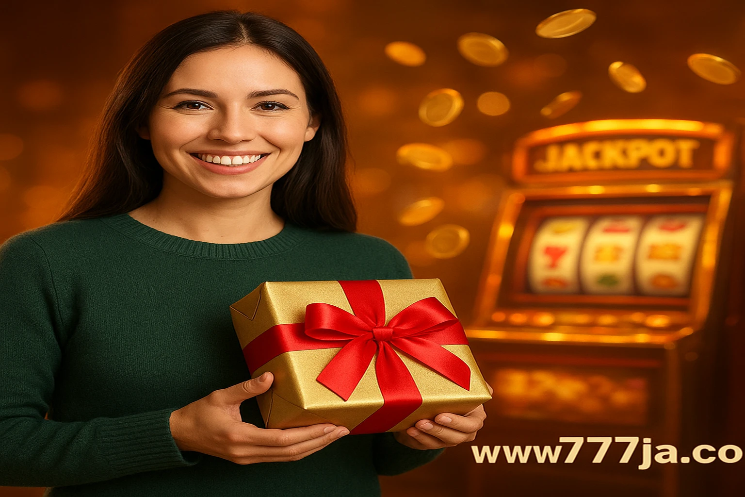 777ja আর্কেড ও গেমিং প্ল্যাটফর্মের জন্য ব্যানার, কয়েন ও উপহার ভিজ্যুয়ালসহ